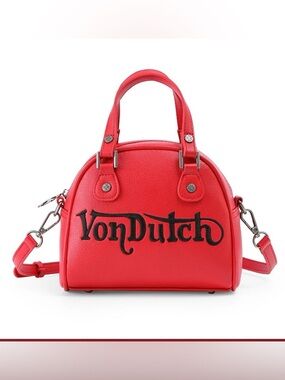 NWT Von Dutch Mini Bowler Bag